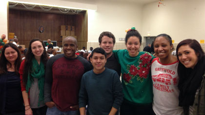 Graduate Student Organization volunteers with Salvation Army